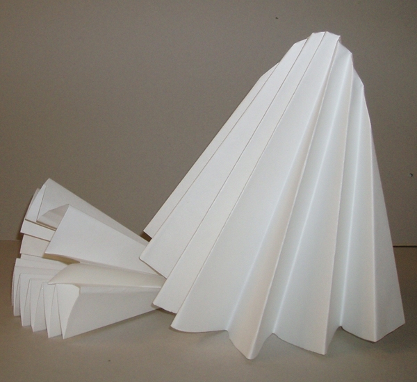 Filterzakken in geplooid papier diam.500mm
