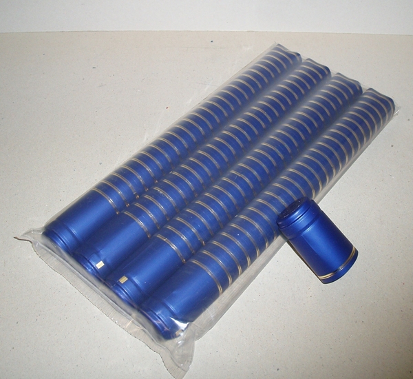 Krimpcapsules blauw 10.000st