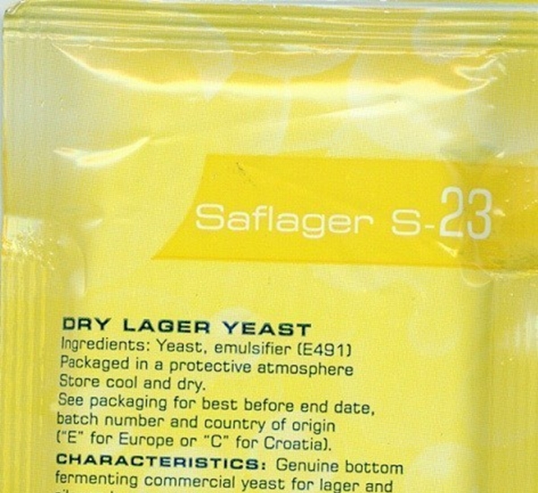 Levure bière SafLager S-23 11,5g