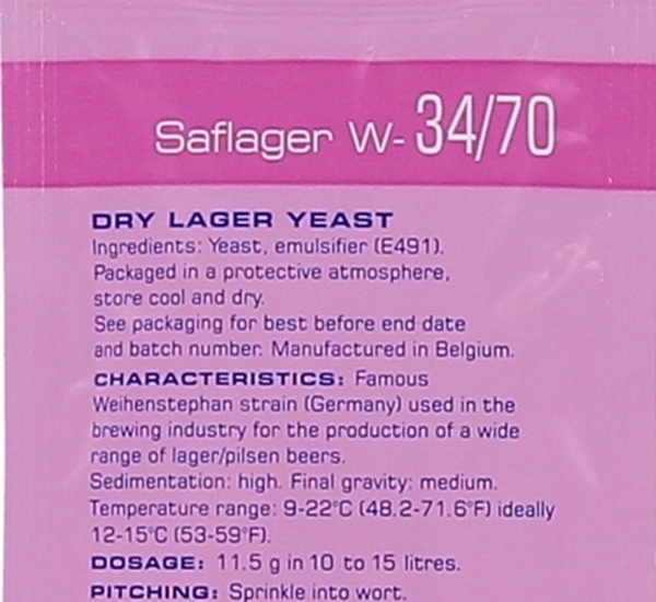 Biergist Saflager W-34/70 11,5g