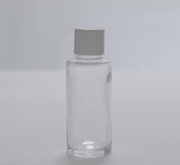 Fles 15ml wit glas met dop
