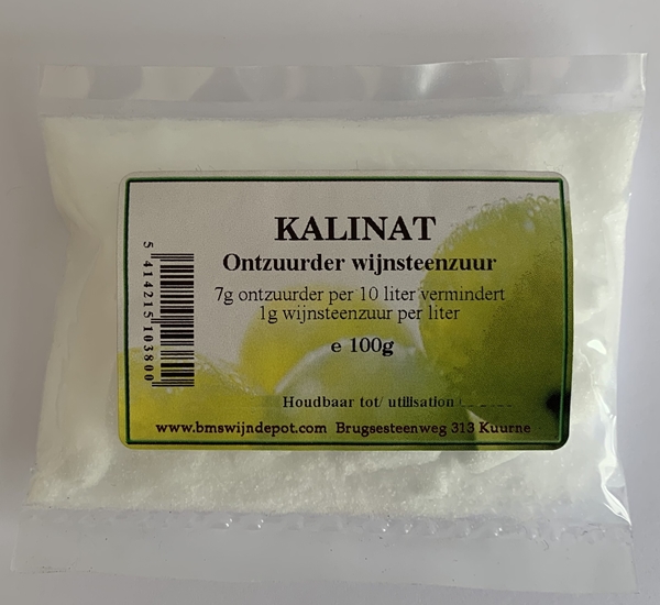 Kalinat: désacidifiant pour acide tartrique 100g
