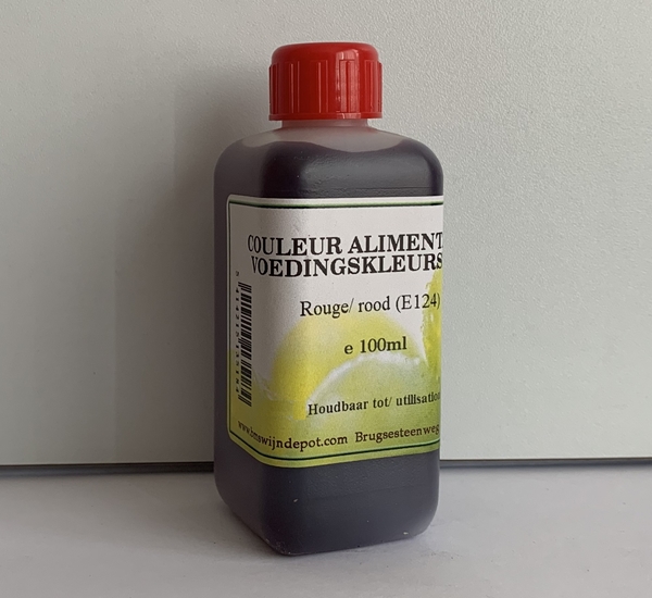 Couleur alimentaire  rouge 100ml