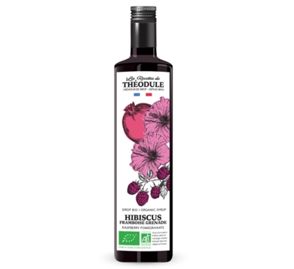 Antésite sirop hibiscus-framboise-grenade 50cl