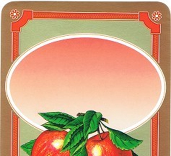 Etiketten KR nr 9103 50 st.appels