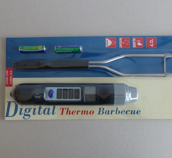 Thermomètre digitale 0+300 pour BBQ