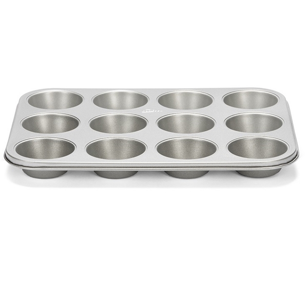 Muffin bakplaat 12st silver top (3634)