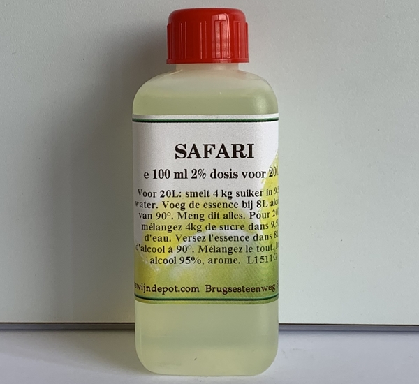 Safari aroma 0,5% dose pour 20L