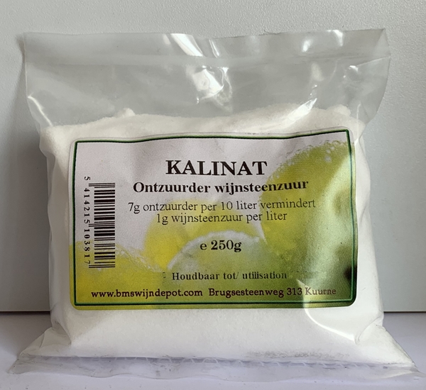 Kalinat: désacidifiant pour acide tartrique 250g