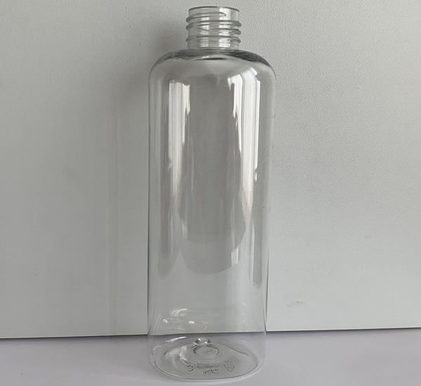 Fles pet Cristal 250ml ovaal zonder dop (24mm)