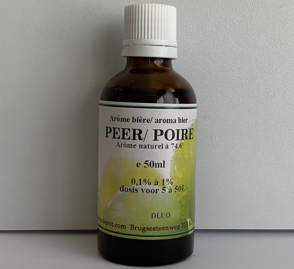 Peer natuurlijk aroma 50ml