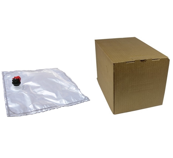 Bag-in-box 10L compleet bruine doos