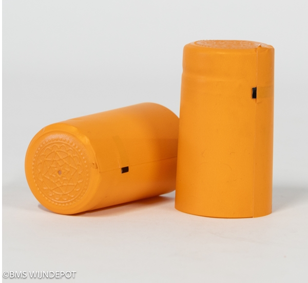 Capsules thermorétractable orange 100p